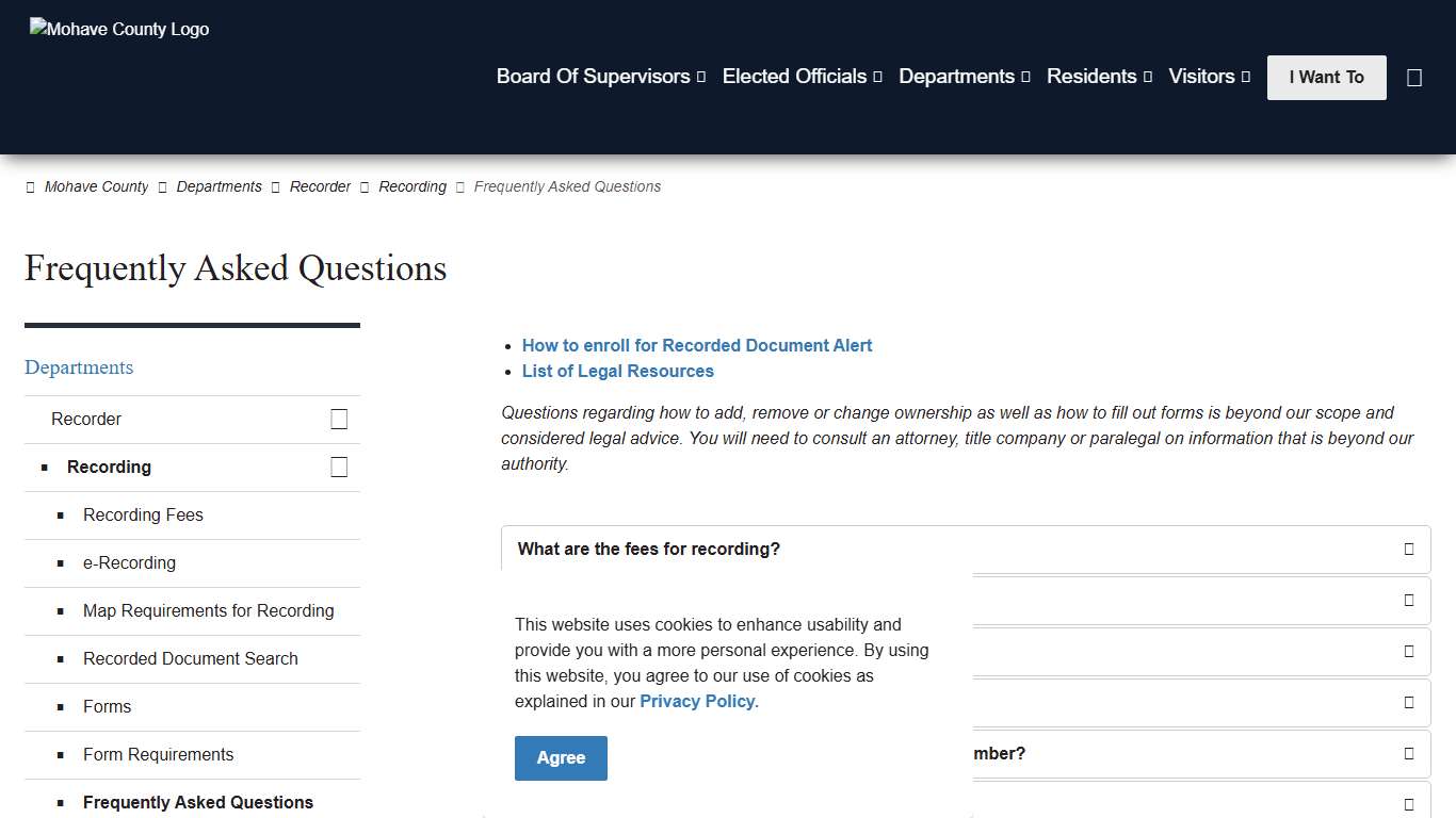 Frequently Asked Questions | Mohave County